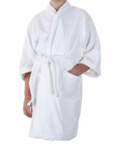 Waffle Weave Kimono Kids Robe