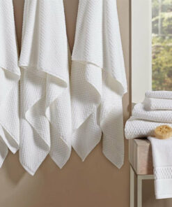 White Washcloths Bulk 100% Cotton 13" x 13" 1.5 lbs/doz