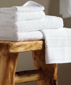 Wholesale White Bath Towels Bulk 27" x 54" 15.25 lbs/doz - Bulk