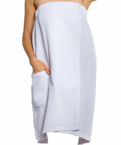 Wholesale Wrap Waffle w/Snaps 67% Cotton 33% Poly - Bulk