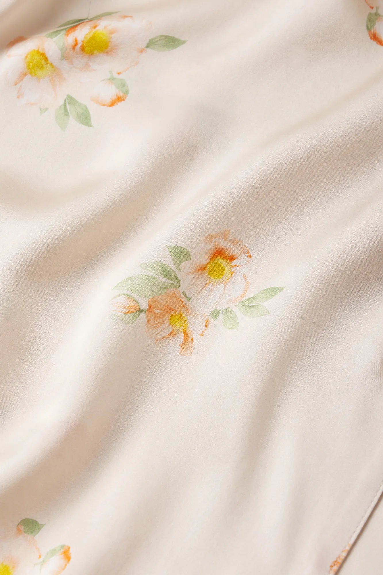 Inez Washable Silk Printed Short PJ Set #17