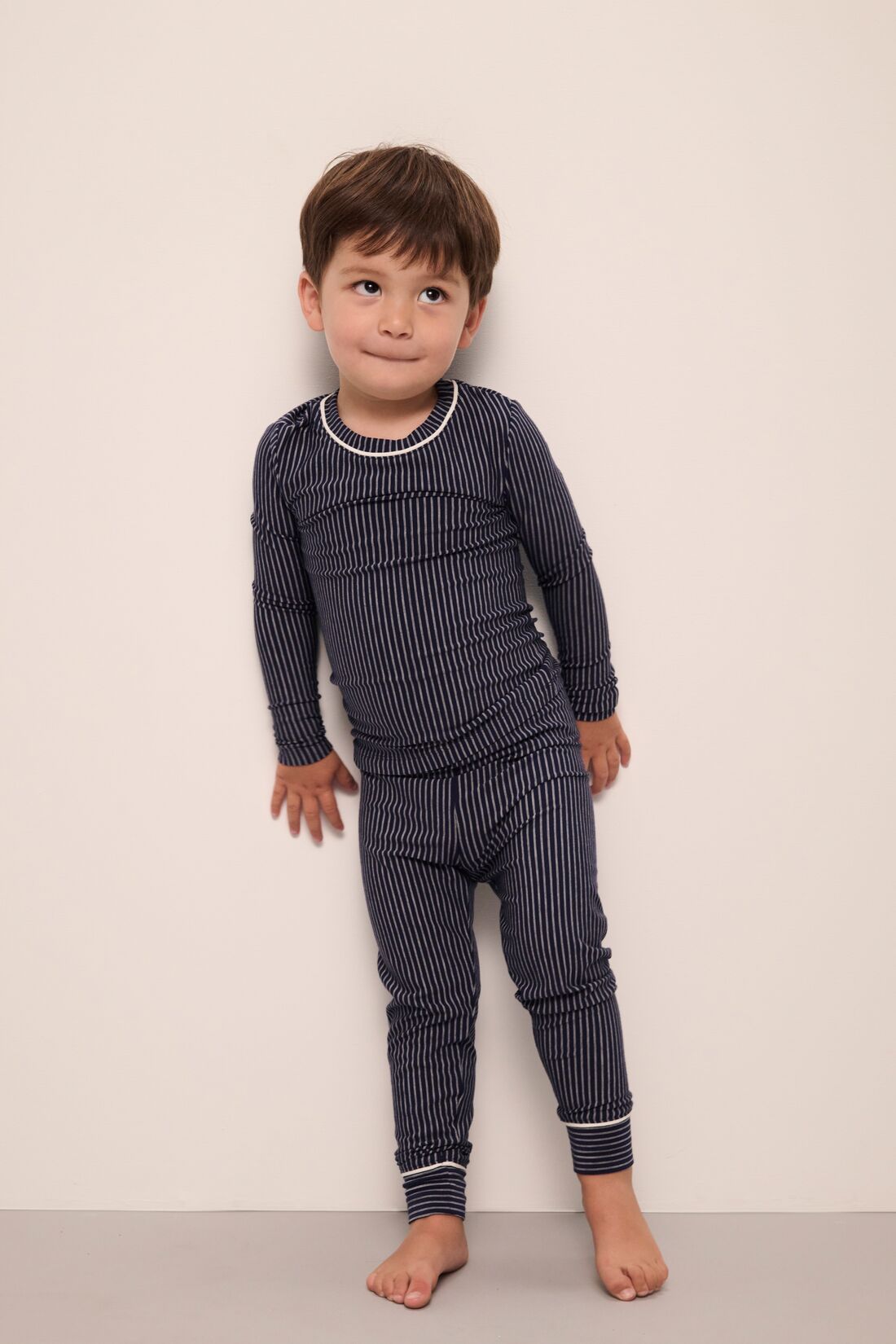 Kids Printed TENCEL™ Modal Unisex Long PJ Set #3