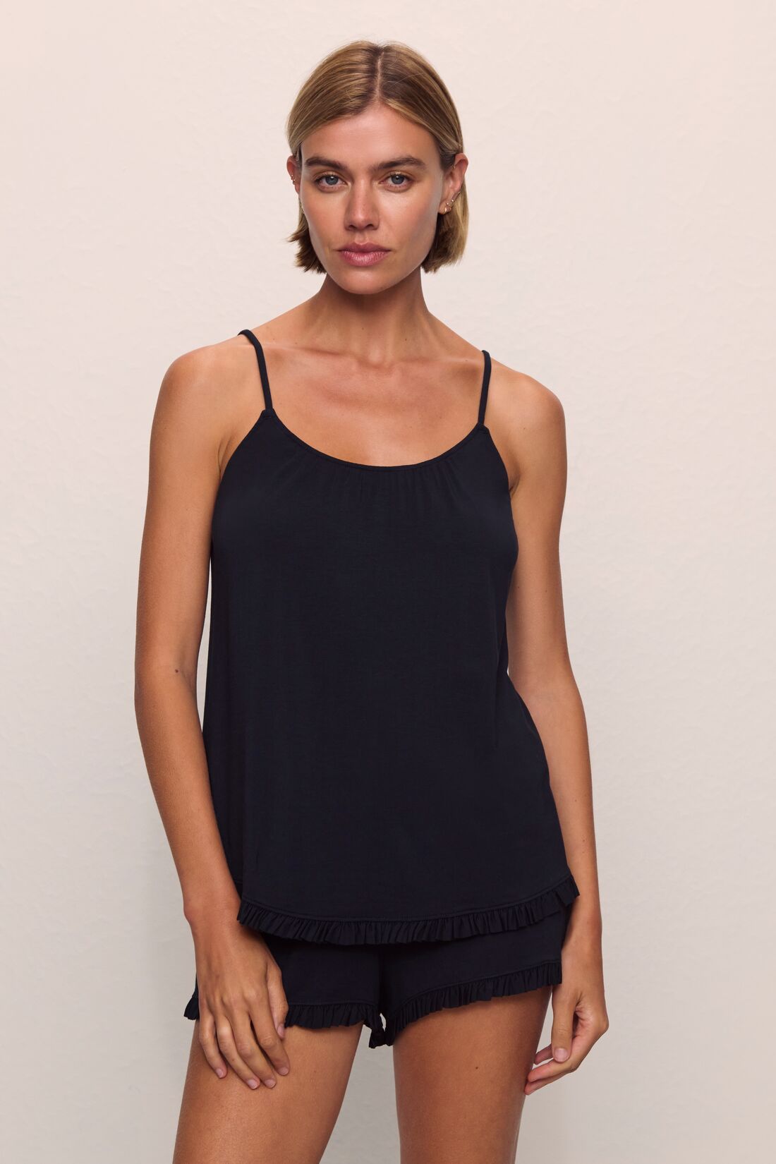 Gisele TENCEL™ Modal Ruffle Cami & Shortie Short Set - XX-Small