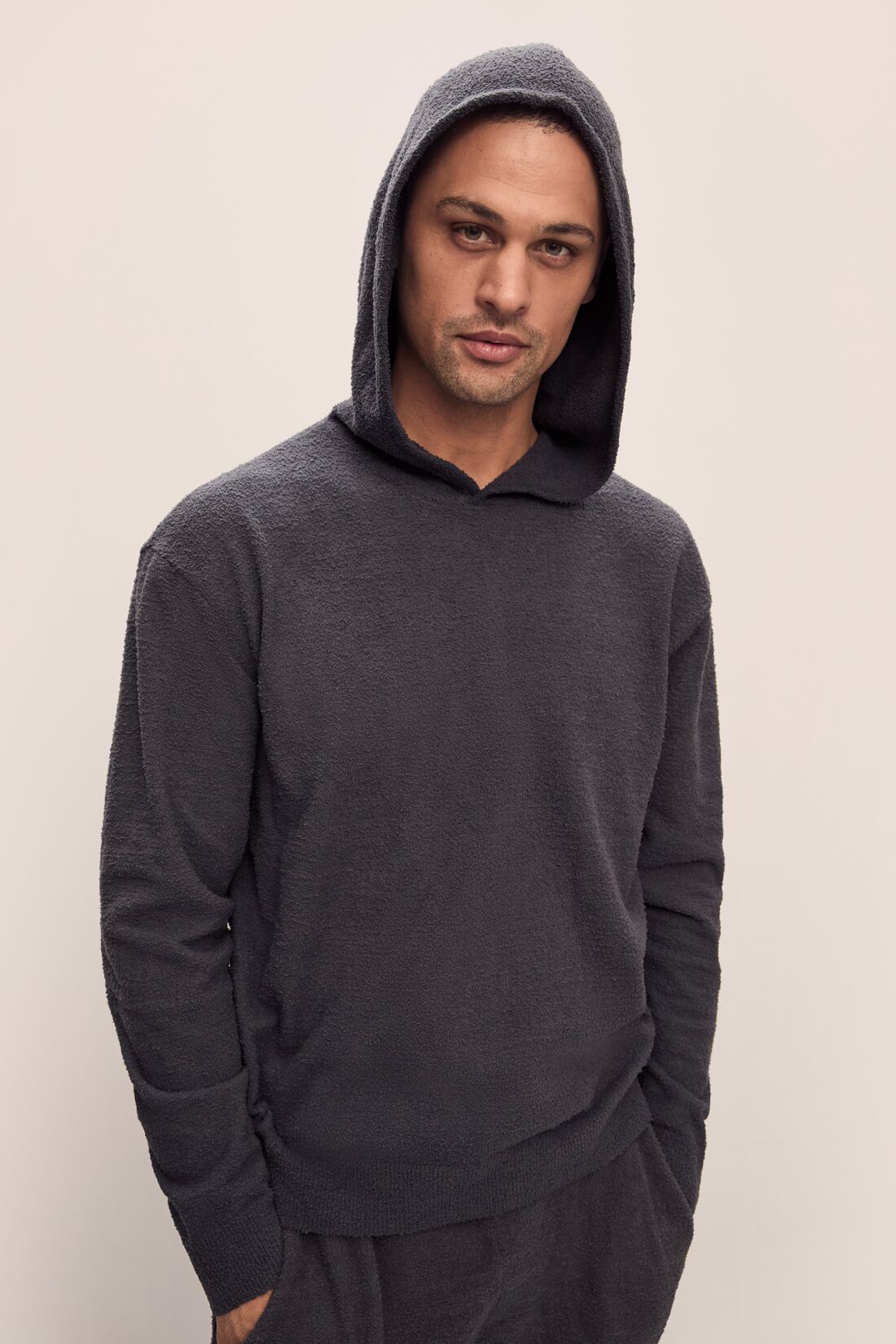 Men's Recycled Boucle Hoodie
