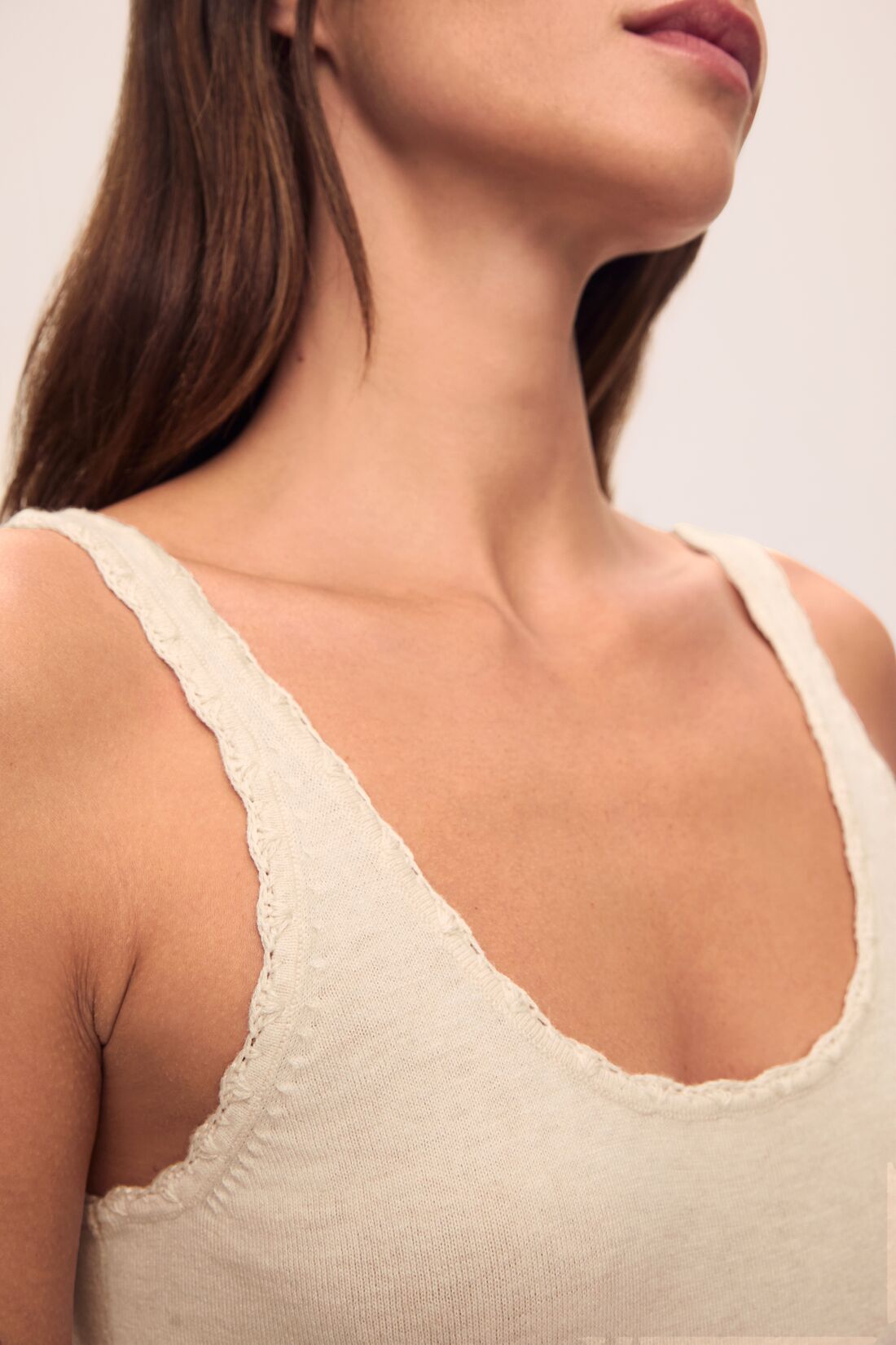 Fine Gauge Sweater Tank