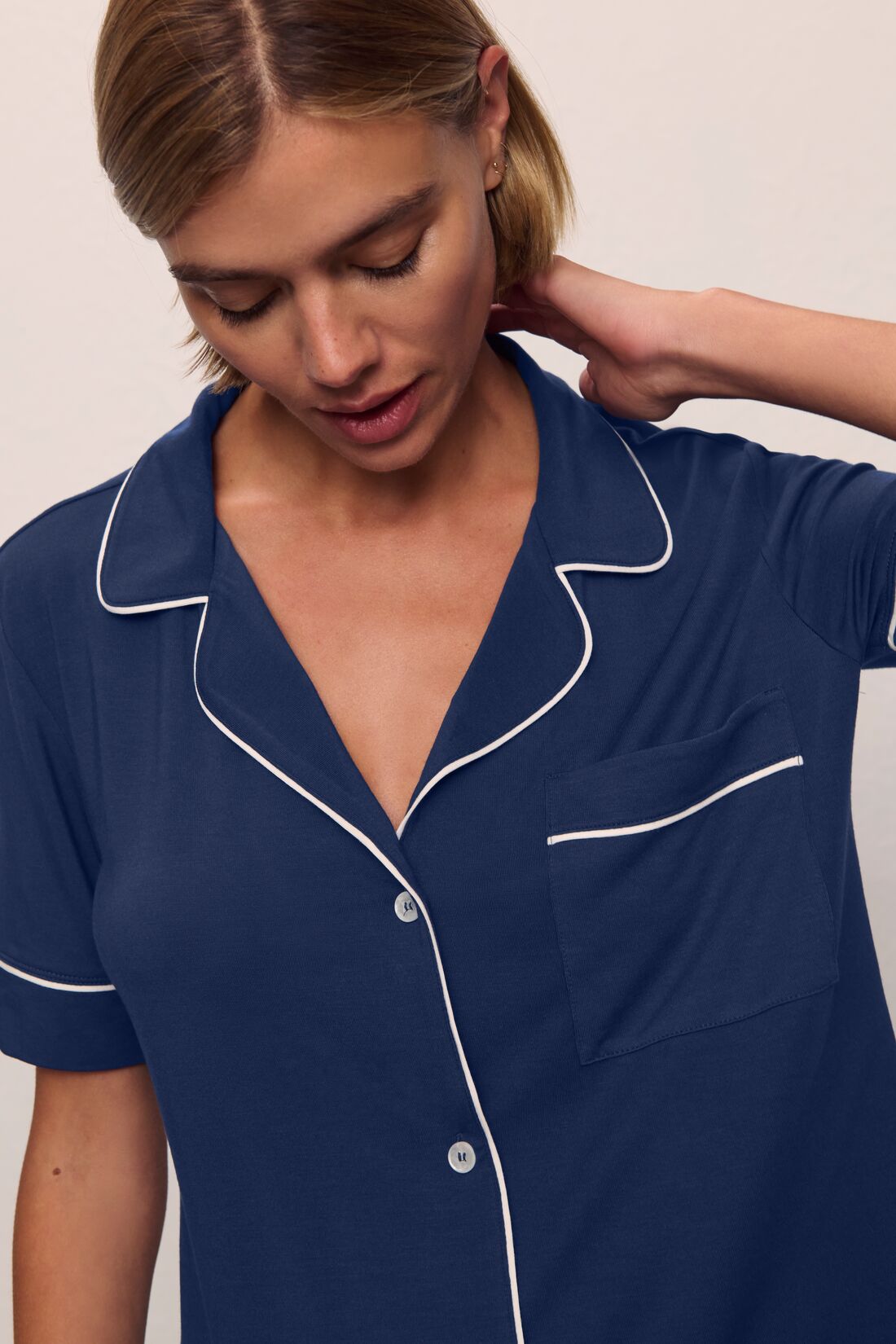 Gisele TENCEL™ Modal Short Sleeve & Pant PJ Set - X-Small