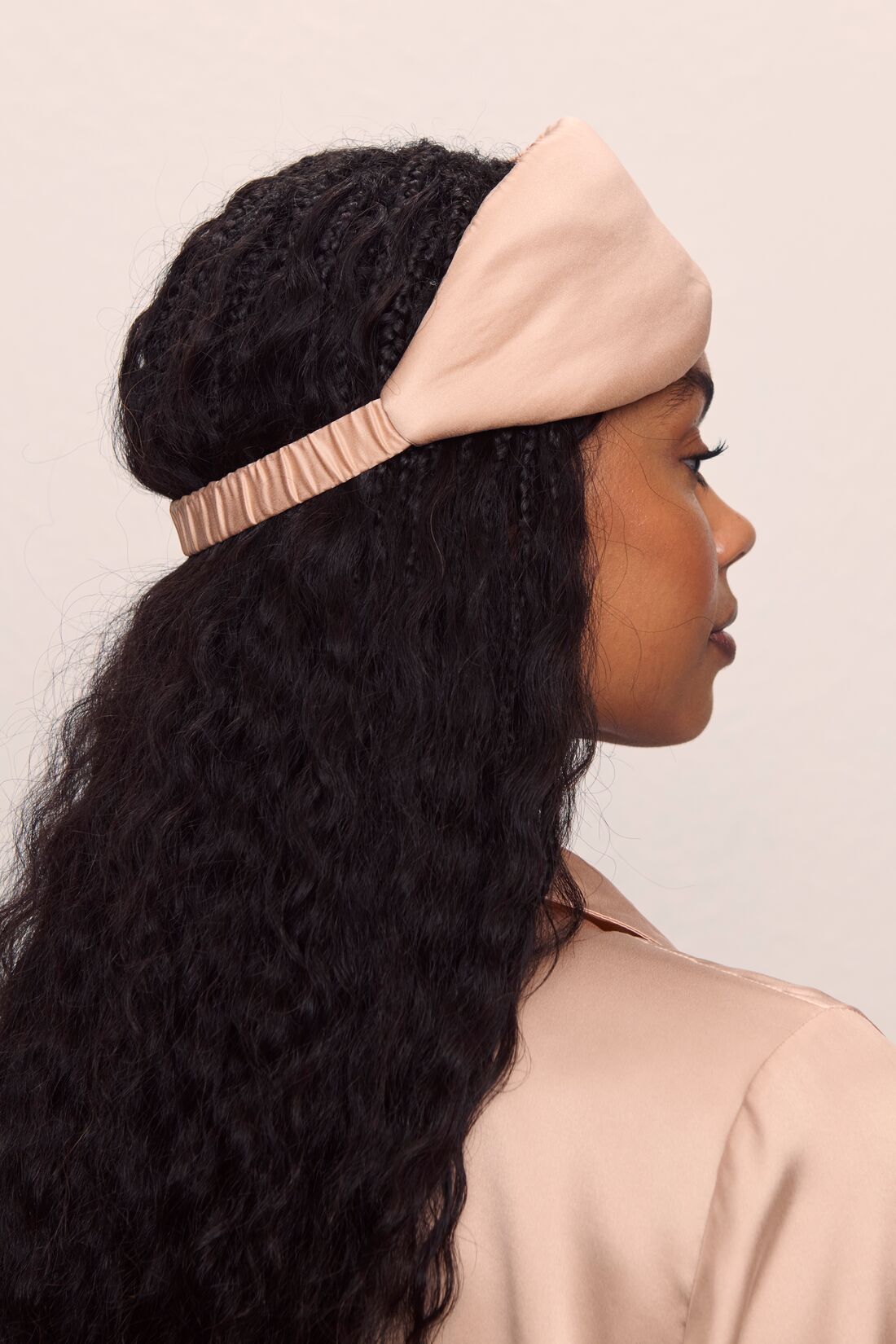 Inez Washable Silk Eye Mask – OS