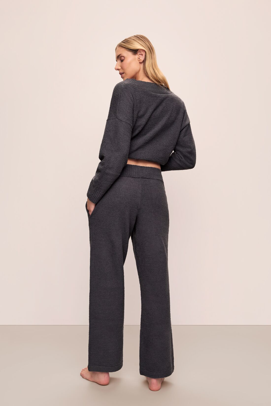 Recycled Boucle Relaxed Fit Pant