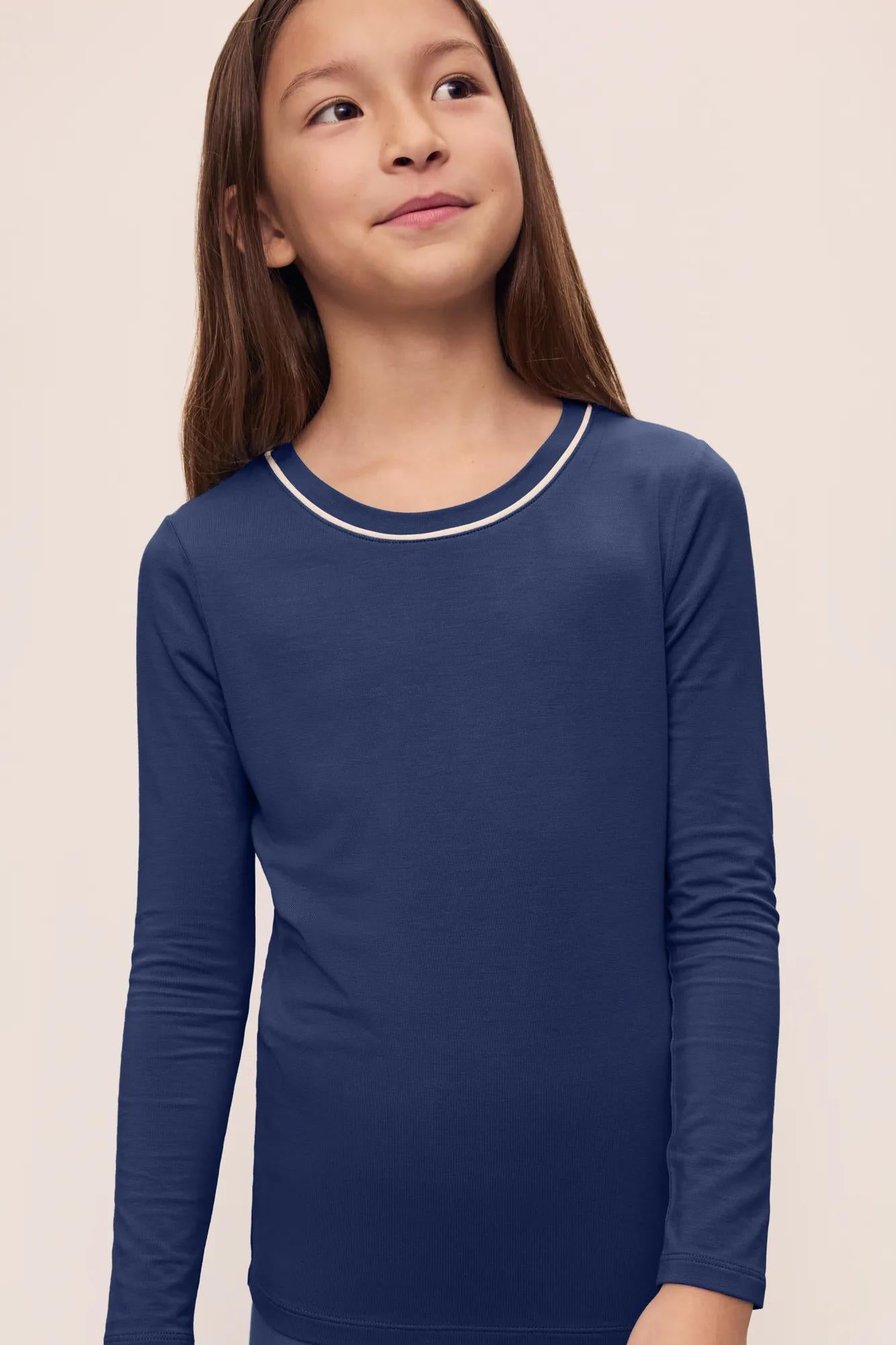 Kids TENCEL™ Modal Unisex Long PJ Set #7