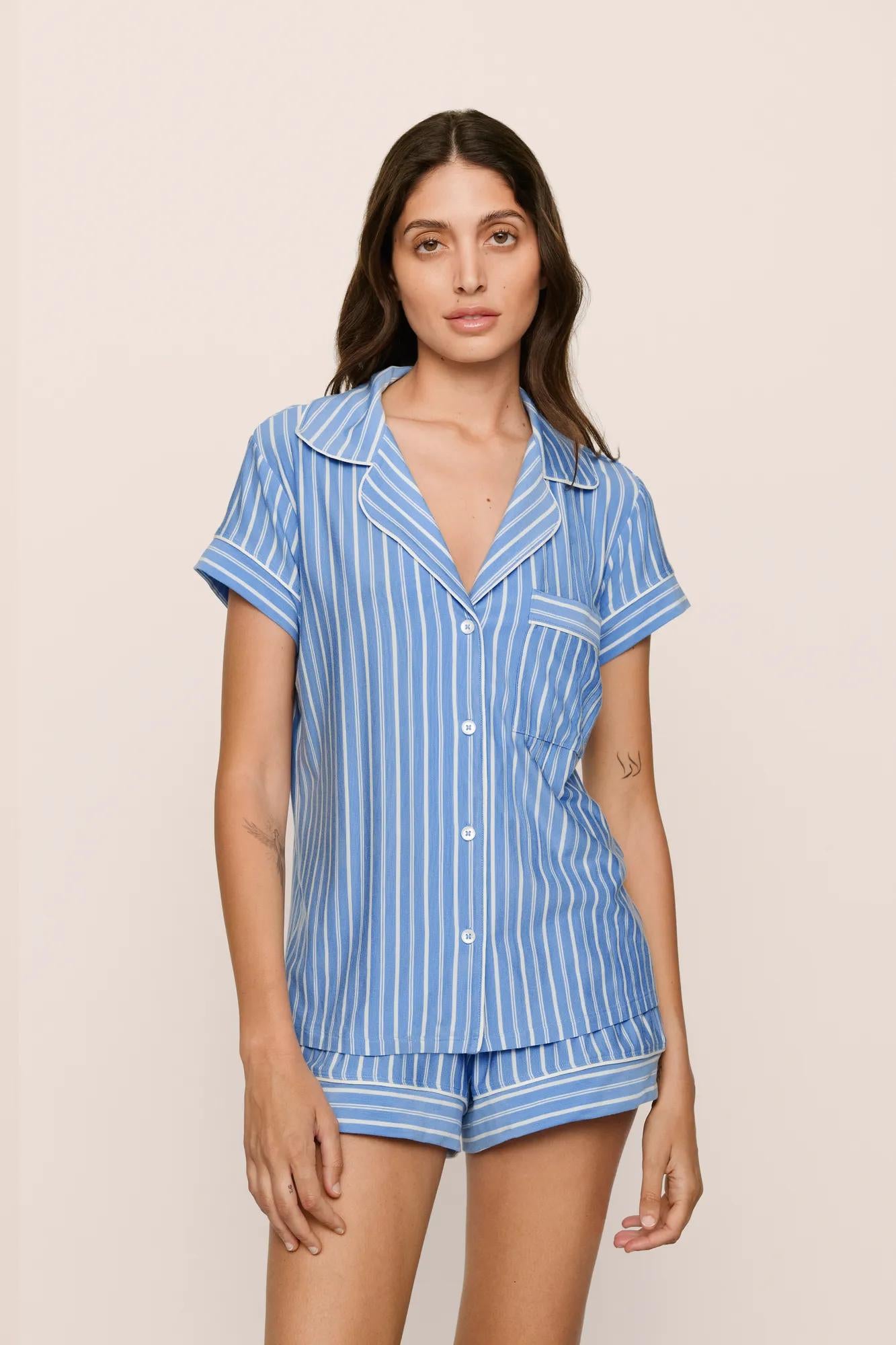 Gisele Printed TENCEL™ Modal Shortie Short PJ Set